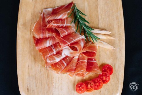 Pernil de salamanca a mà