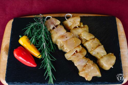 Broqueta de pollastre estil Oriental