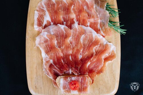 Pernil de Terol tallat a màquina