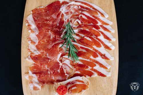 Pernil de Salamanca tallat a màquina (Batallé)